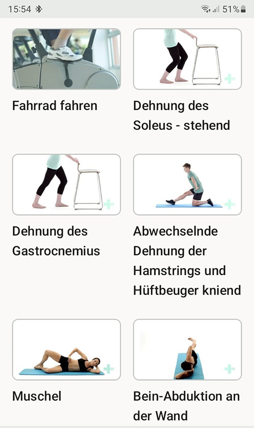 Online Übungsprogramm Mediales Tibiastresssyndrom